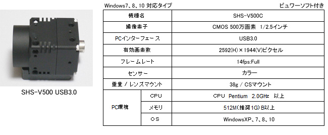 SHS-V500