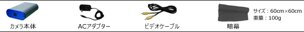 PX-500 内容物(付属品)